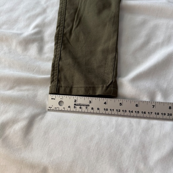 PRANA Women's Brenna Stretch Casual Stretch Pants Army/Olive Green 4 Low Waist - Picture 14 of 15
